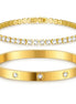 Vintage Bracelet Set 014 Silver