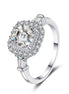 Ascher Cut Moissanite Ring