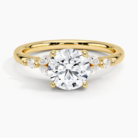 The Round Side-Stone Solitaire