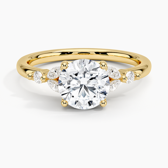 The Round Side-Stone Solitaire