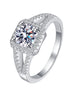 Dazzling Moissanite Engagement Ring