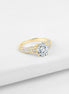 Tessa Solid Gold Moissanite Ring