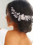 Bridal Hair comb 001 Silver