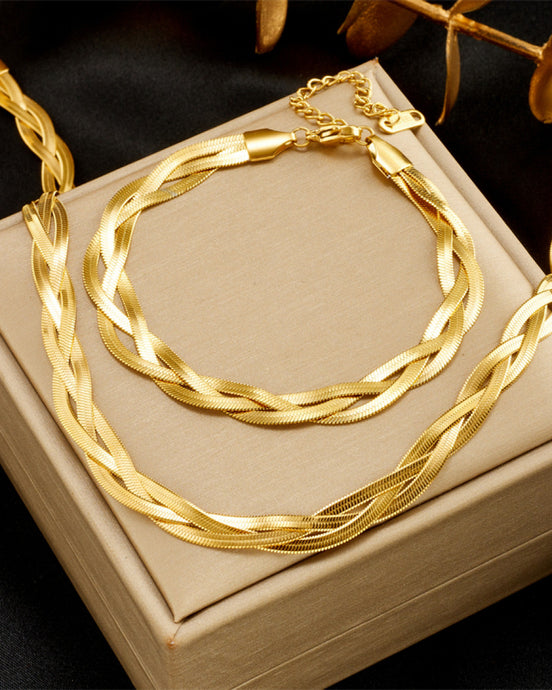 Vintage Necklace & Bracelet Set Bracelet Only