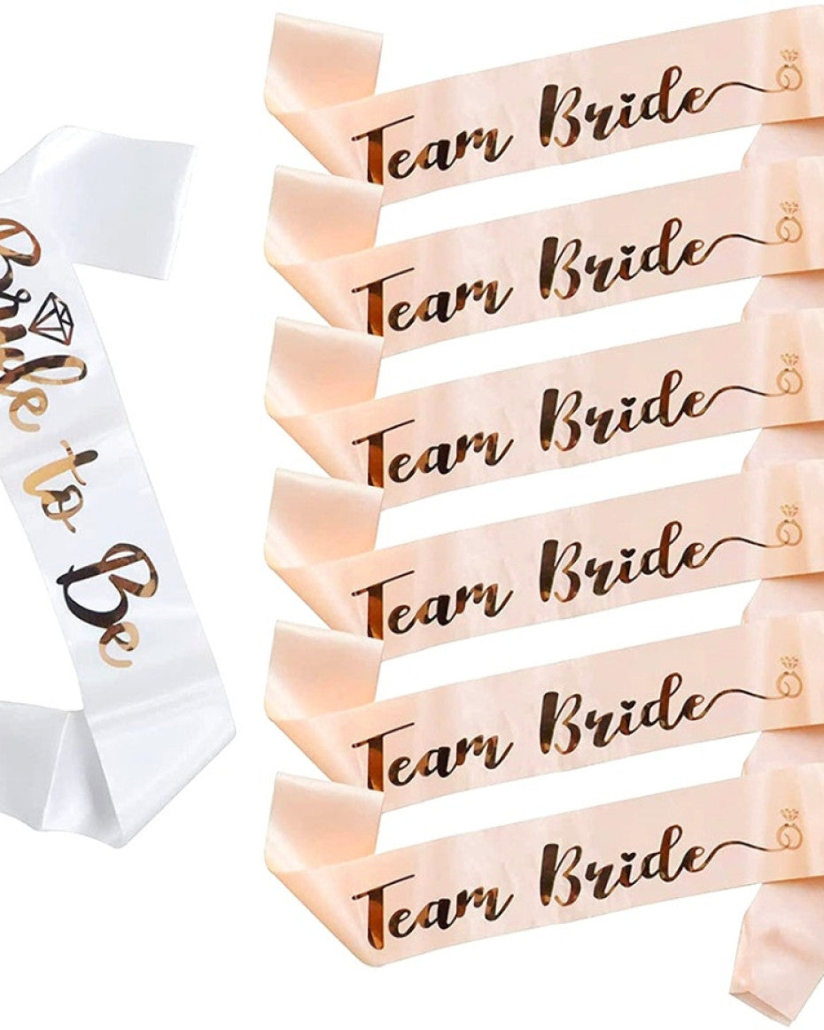 Bridal Sash Team Bride(Bridesmaids)