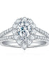 Sky Moissanite Engagement Ring