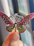 Elsa Butterfly Brooch Rose