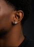Magnetic Moissanite Stud Earrings