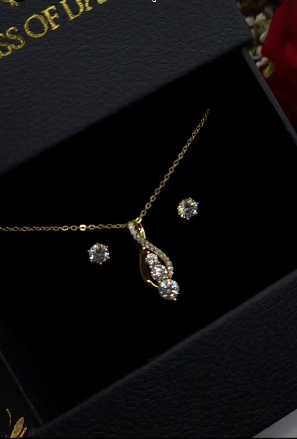 Infinity Moissanite Necklace