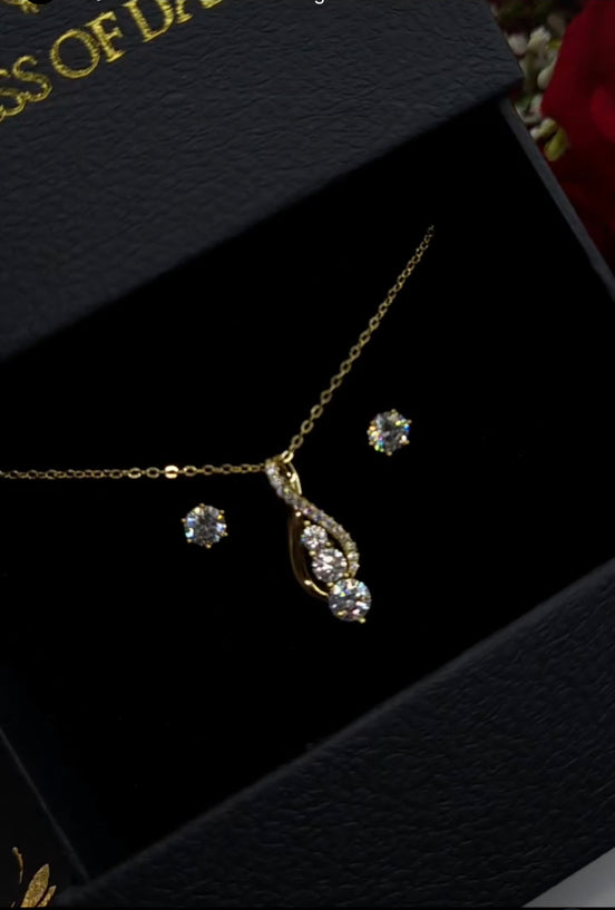 Infinity Moissanite Necklace