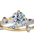 Aurora Solitaire Wrap Ring