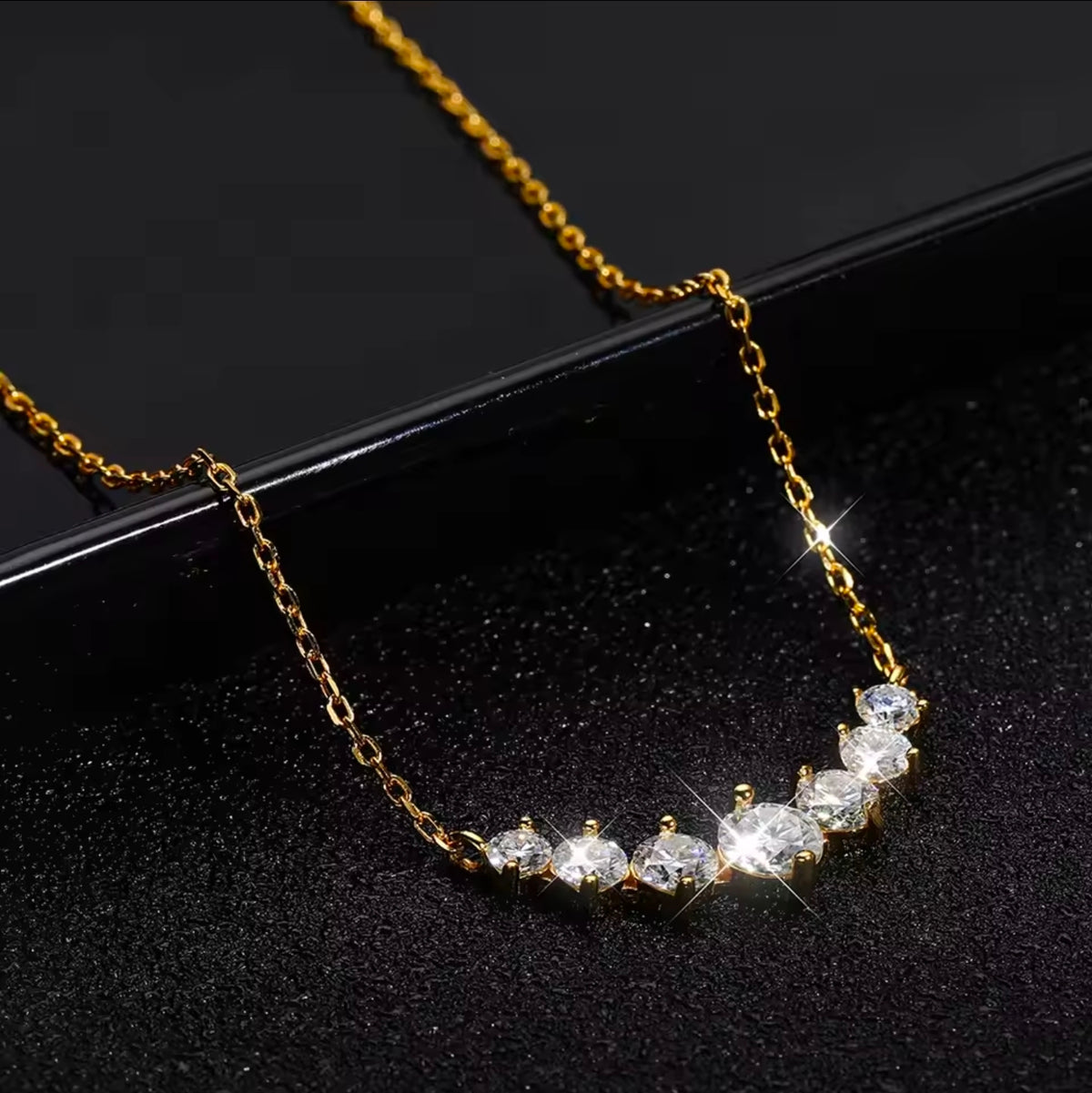 Petra Moissanite Necklace