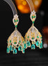 Emerald Chandelier Event Earrings