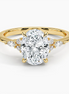 The Oval Floral Cluster Ring