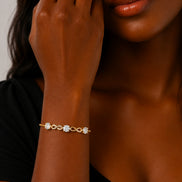 Infinity Moissanite Bracelet