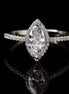 Valencia Marquise Halo Ring