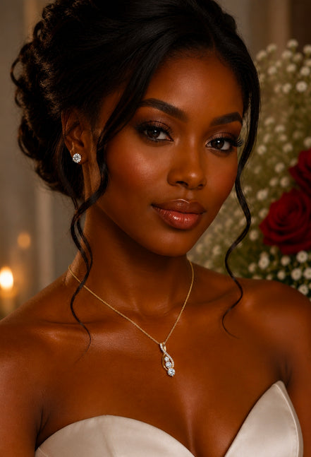 Infinity Moissanite Necklace