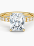 The Radiant Pavé Crown Ring